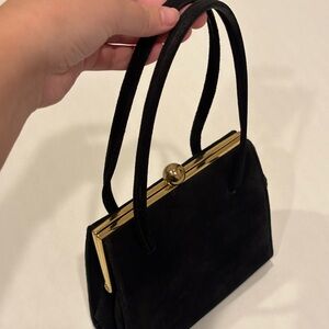 Laura Ashley Vintage Velvet Purse/clutch